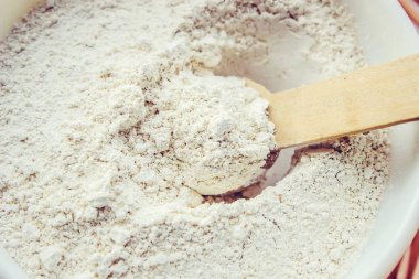 Kozmetik kil. Seçici odak. 