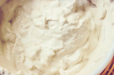 Kozmetik kil. Seçici odak. 