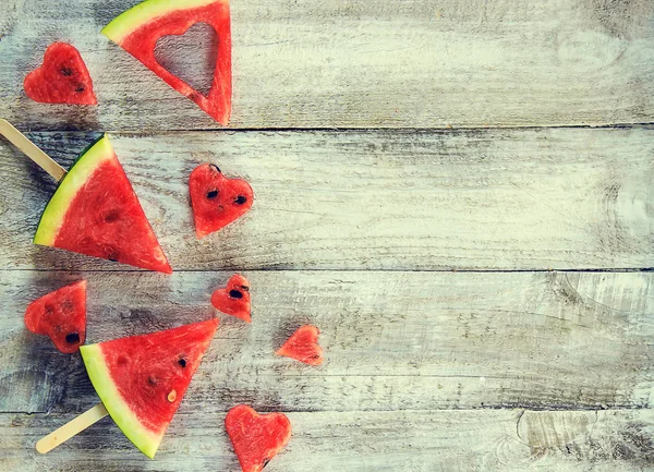 Wassermelone. Selektiver Fokus. — Stockfoto