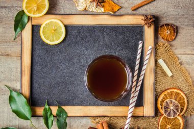 Limon ile ev Kombucha