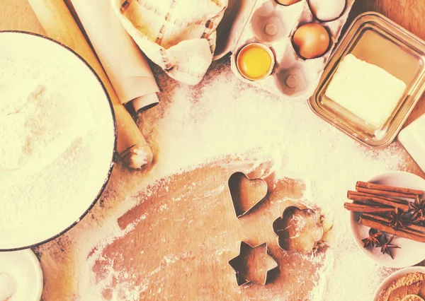 Pastelería, pasteles, cocinar sus propias manos. Enfoque selectivo . —  Fotos de Stock