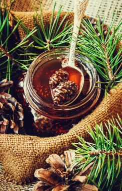 Koni reçel. Seçici odak. 