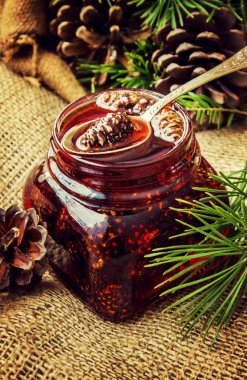 Koni reçel. Seçici odak. 