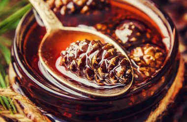 Koni reçel. Seçici odak. 