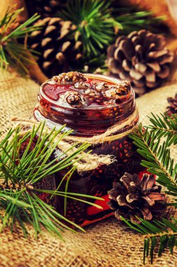 Koni reçel. Seçici odak. 