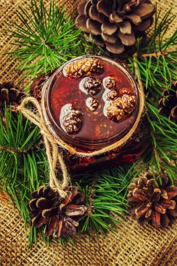 Koni reçel. Seçici odak. 