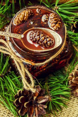 Koni reçel. Seçici odak. 