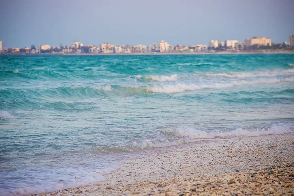 Mar Mediterraneo Tunisia Mahdia. Focus selettivo. — Foto Stock
