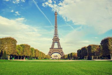 Eyfel Kulesi. Seçici odak.