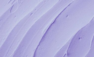 Kozmetik doku. Lavanta ekstresi ile. Seçici odak.