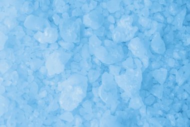 Aromalı deniz tuzu. Seçici odak.