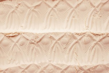 Kuru kil tozu kozmetik doku