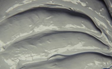 Çamur maskesi kil mineralleri Ölü Deniz'in ile. Doku. Seçici odak.