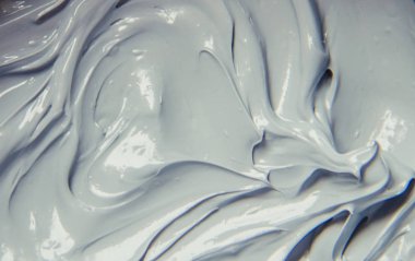 Çamur maskesi kil mineralleri Ölü Deniz'in ile. Doku. Seçici odak.