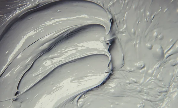 Çamur maskesi kil mineralleri Ölü Deniz'in ile. Doku. Seçici odak.