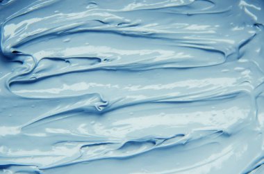 Maske kil mavidir. Doku. Seçici odak.