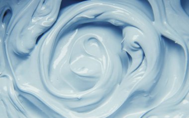 Maske kil mavidir. Doku. Seçici odak.