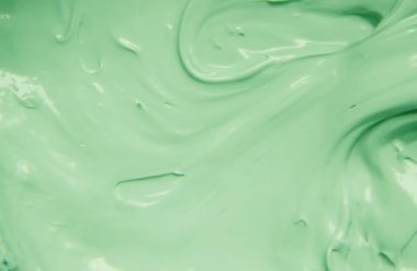 Maske kil yeşil, seçici odak.