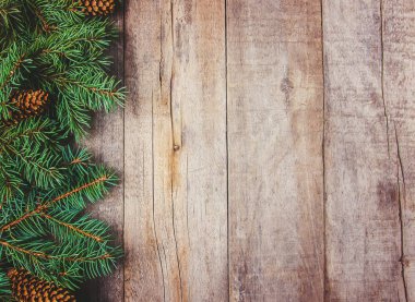 Noel arka plan. Seçici odak. 