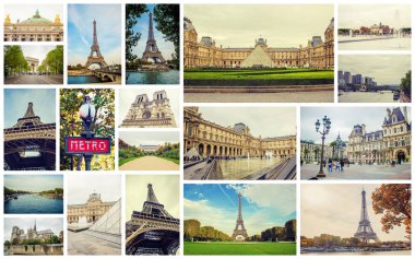 Fransa kolaj Paris. Seçici odak. 