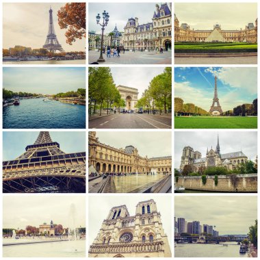 Fransa kolaj Paris. Seçici odak. 