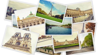 Fransa kolaj Paris. Seçici odak. 