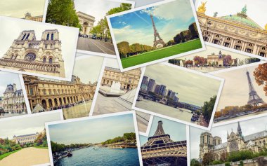 Fransa kolaj Paris. Seçici odak. 