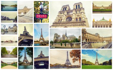 Fransa kolaj Paris. Seçici odak. 