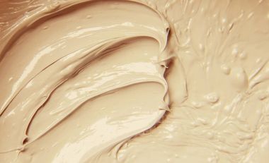 Kozmetik doku sesi. Seçici odak. 