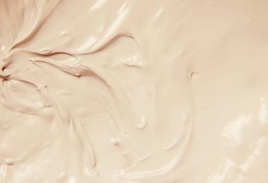 Kozmetik doku. Seçici odak. 