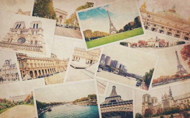 Fransa kolaj Paris. Seçici odak. 