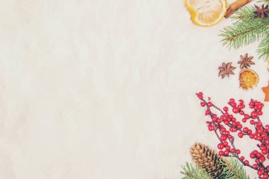 Noel arka plan. Seçici odak. 