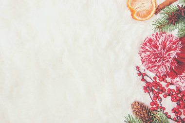 Noel arka plan. Seçici odak. 