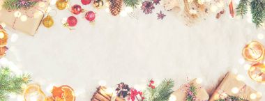 Noel arka plan. Seçici odak. 