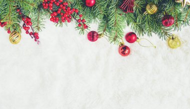 Noel arka plan. Seçici odak. 