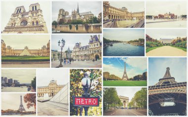 Fransa kolaj Paris. Seçici odak. 