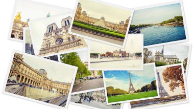 Fransa kolaj Paris. Seçici odak. 