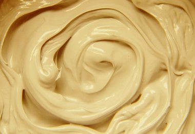 Kozmetik doku. Seçici odak. Kozmetik, yüz ve vücut bakımı.