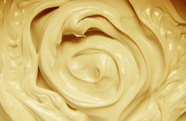 Kozmetik doku. Seçici odak. Kozmetik, yüz ve vücut bakımı.