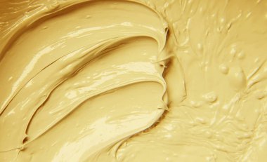 Kozmetik doku. Seçici odak. Kozmetik, yüz ve vücut bakımı.