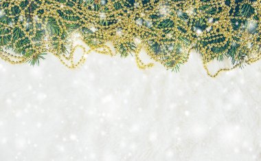 Noel arka plan. Seçici odak. 