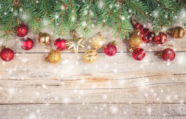 Noel arka plan. Seçici odak. Festival kompozisyon. 2018