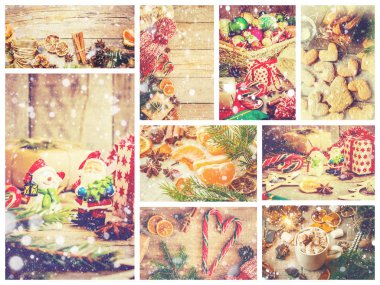 kolaj Noel resimleri. 