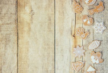 Noel arka plan. Seçici odak. 