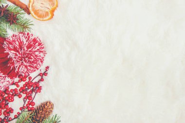 Noel arka plan. Seçici odak. 