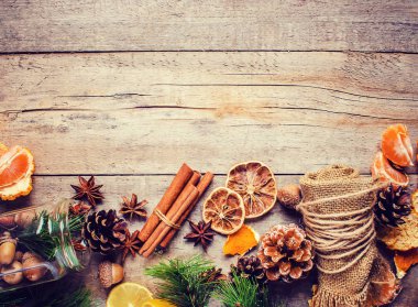 Noel arka plan. Seçici odak. 