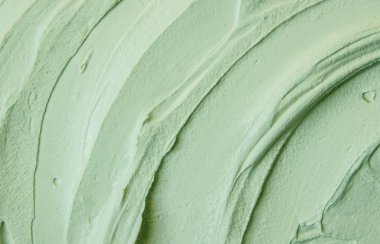 Kozmetik yüz ve vücut için kil maskesi doku. Seçici odak.