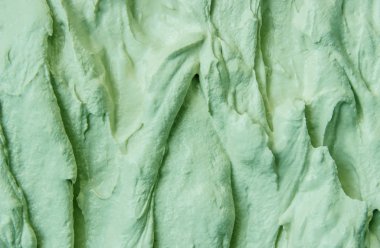 Kozmetik yüz ve vücut için kil maskesi doku. Seçici odak.