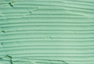 Kozmetik yüz ve vücut için kil maskesi doku. Seçici odak.