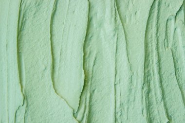 Kozmetik yüz ve vücut için kil maskesi doku. Seçici odak.